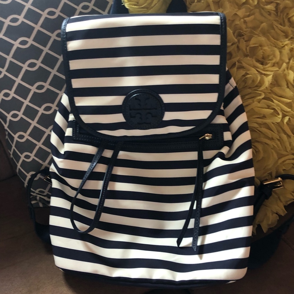 Tory Burch Nylon zip backpack